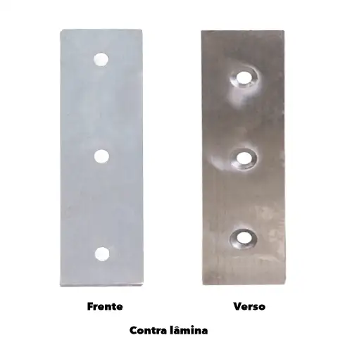 Kit 4 Lâminas com Contra Lâmina para Biotriturador Donker´s BT62RS